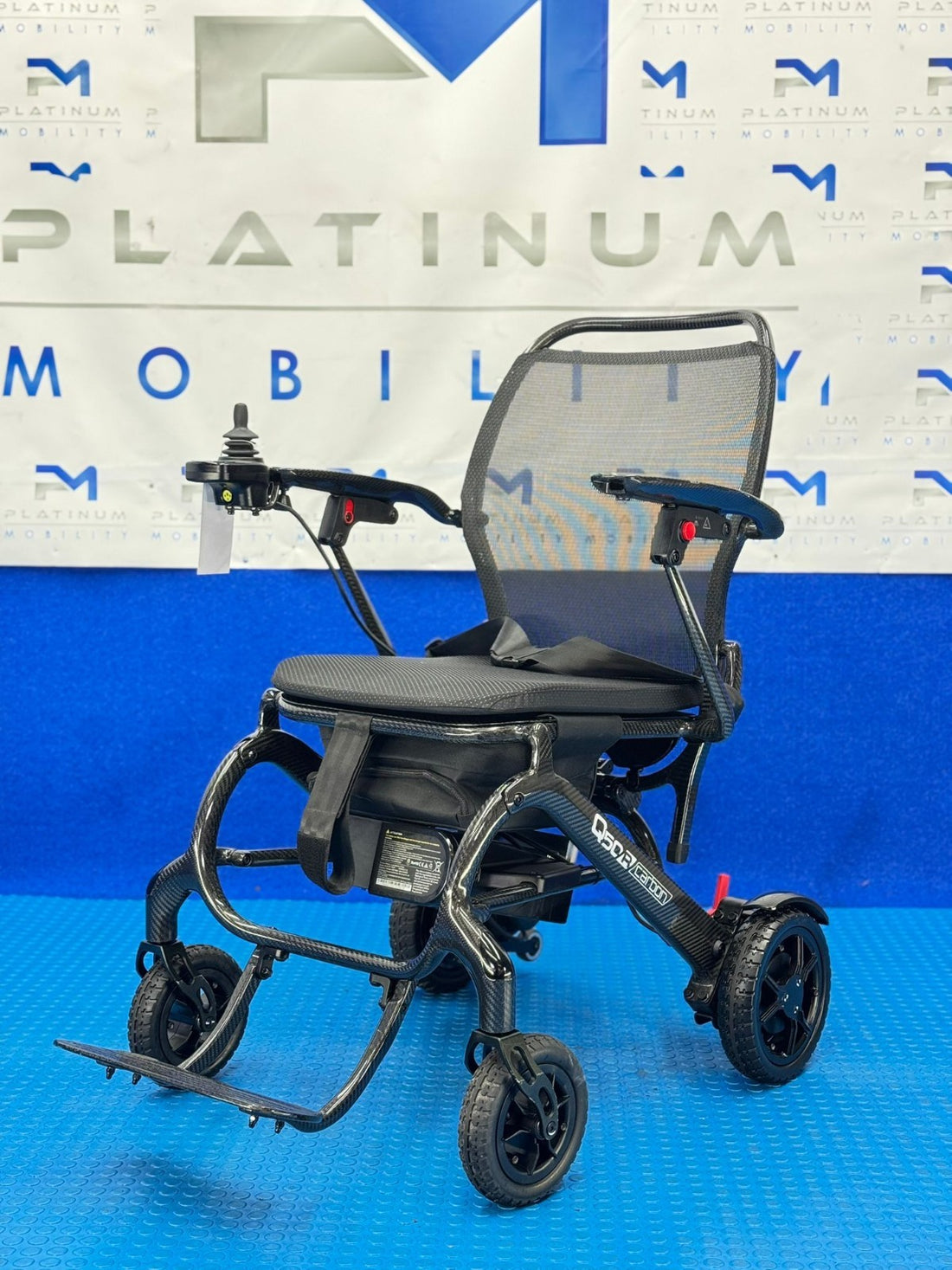 Sunrise Quickie Q50R 14KG Carbon Fibre Electric Wheelchair Powerchair 4MPH 1974