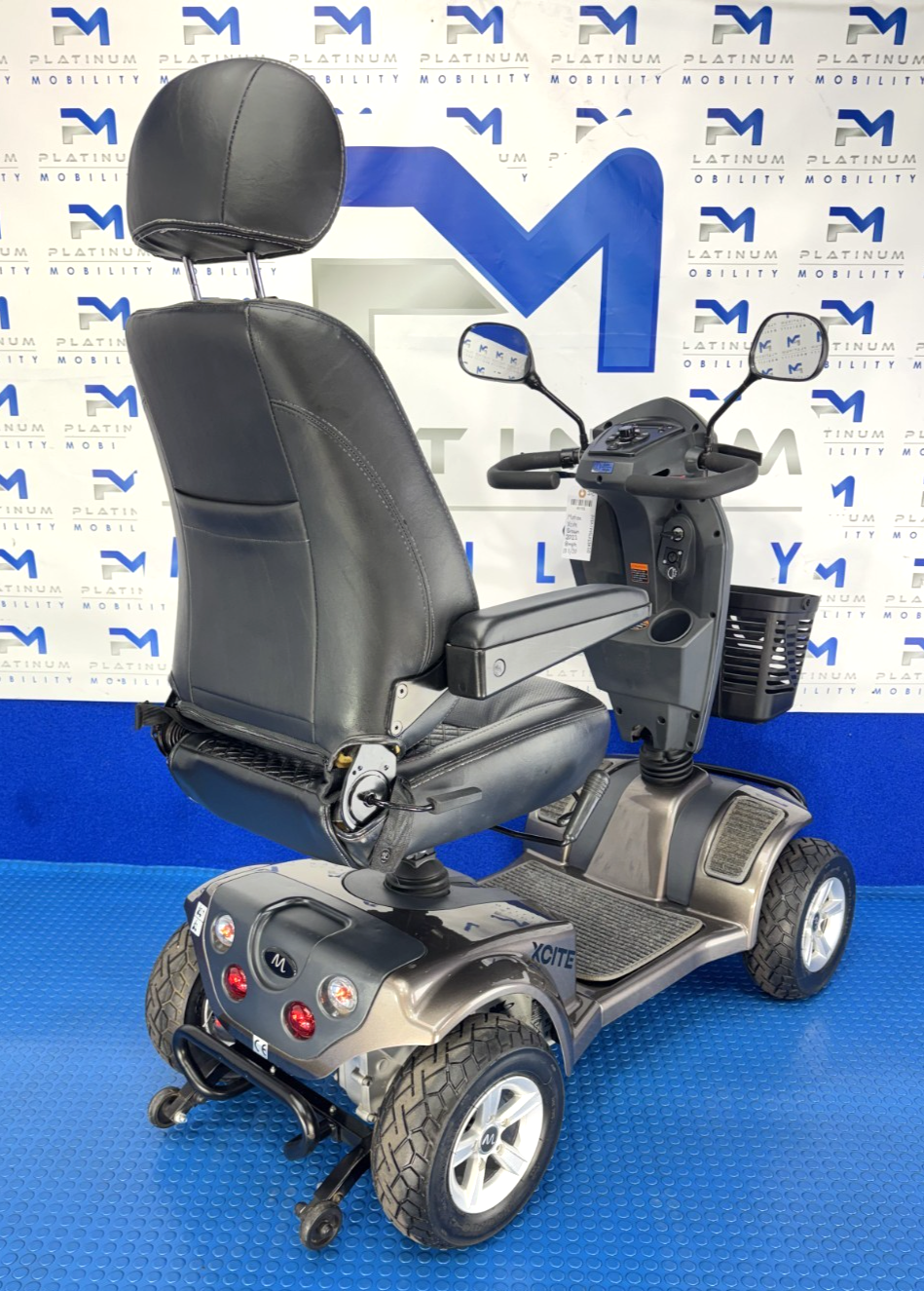Motion Healthcare Xcite Electric Mobility Scooter New Batteries 8 mph 4115