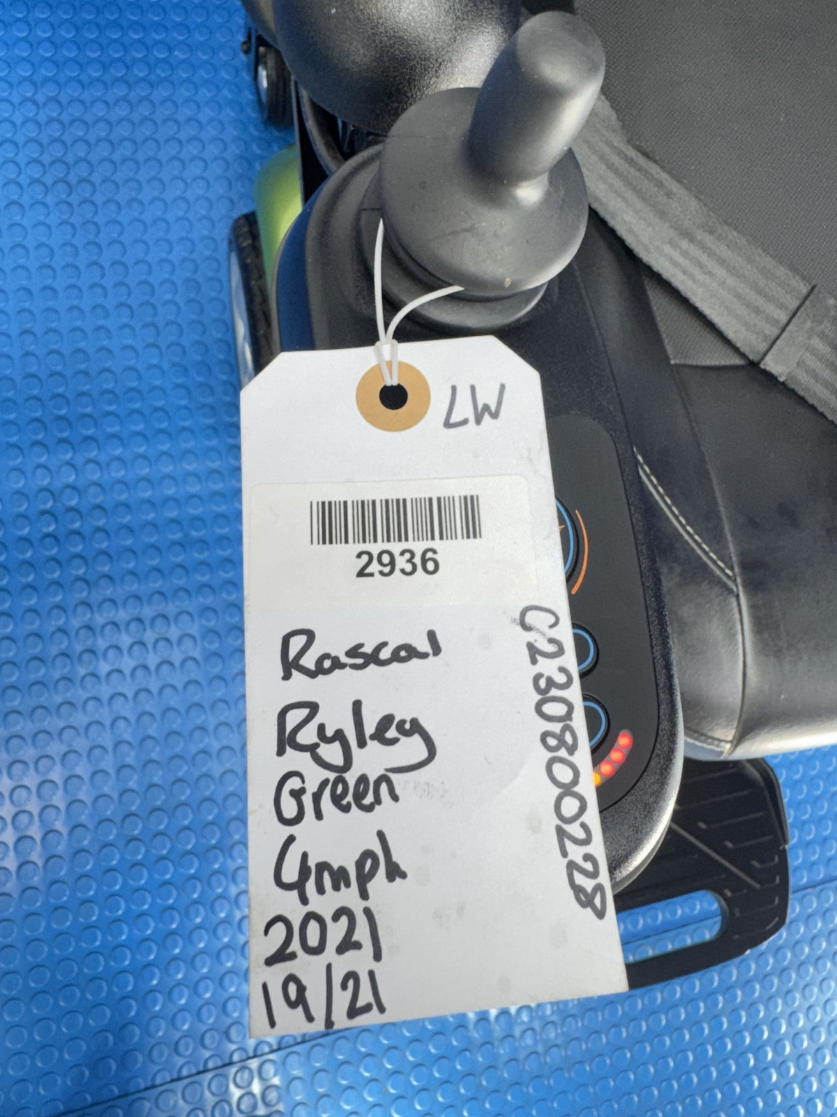 Rascal Ryley P327 MINI 4MPH NEW BATTERIES SOLID TYRES WHEELCHAIR POWERCHAIR 2936