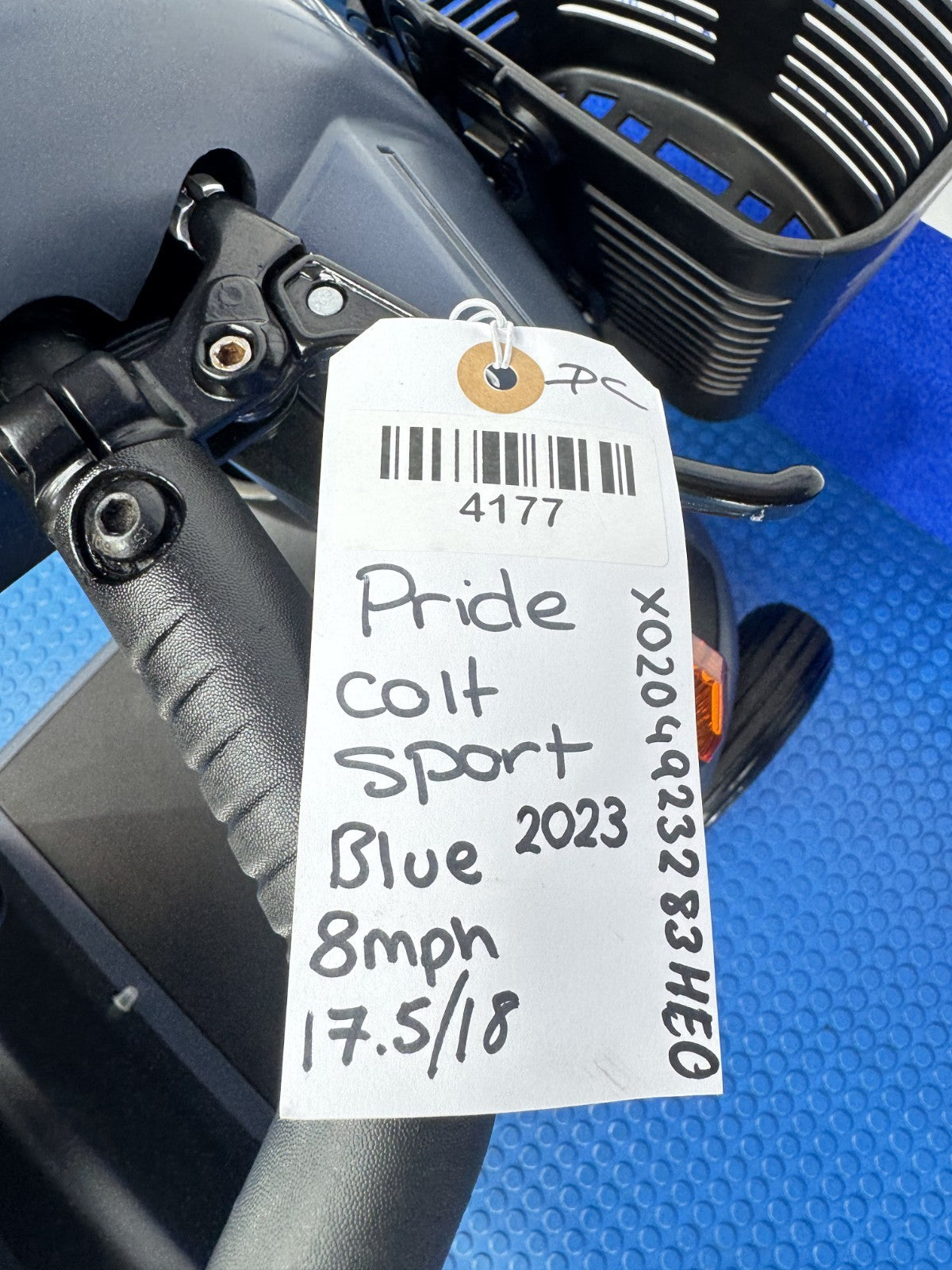 Pride Colt Sport 8mph Mobility Scooter New batteries Air tyres 4177