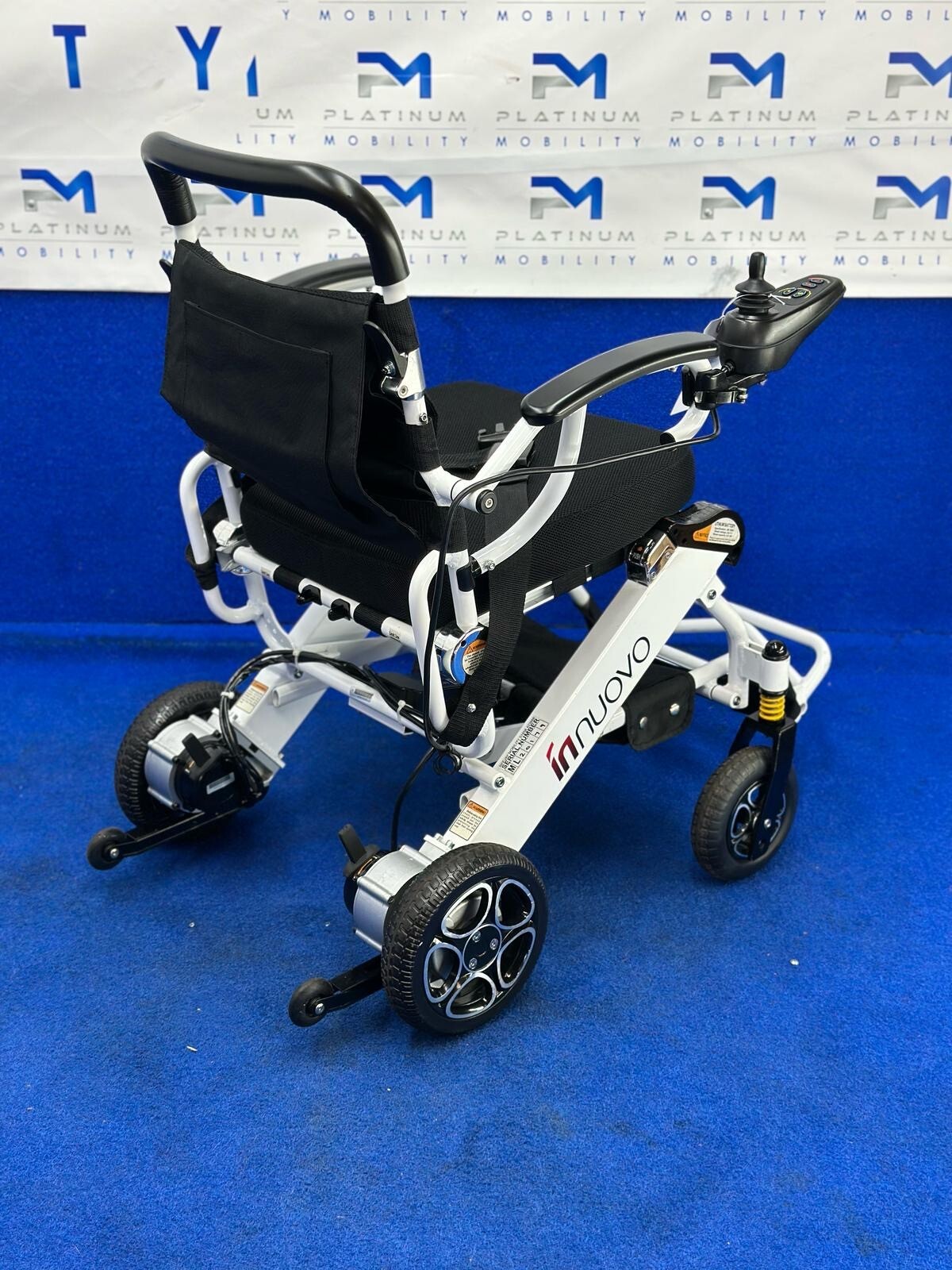 INNUOVO N5513A 4MPH ELECTRIC WHEELCHAIR MOBILITY BOOT SCOOTER FOLDING 951