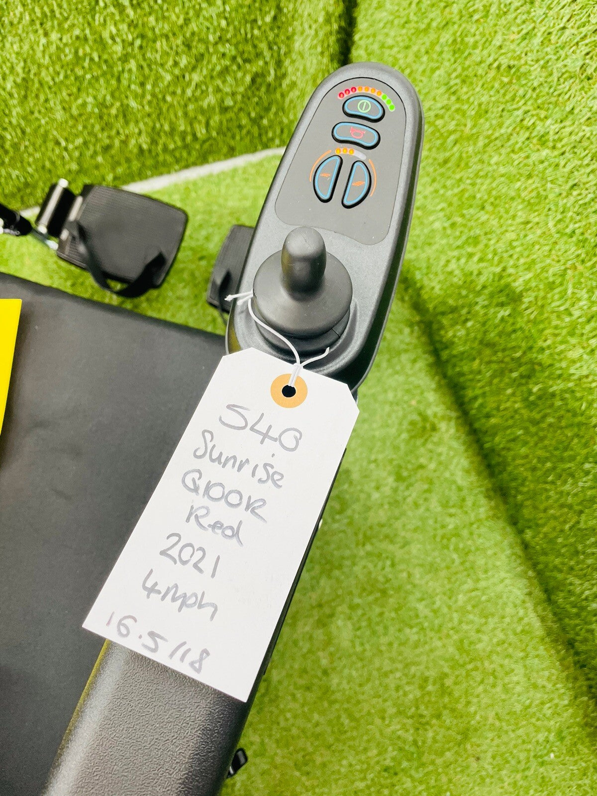 2021 Quickie Q100 R with Standard Seating Powerchair Electric Wheelchair