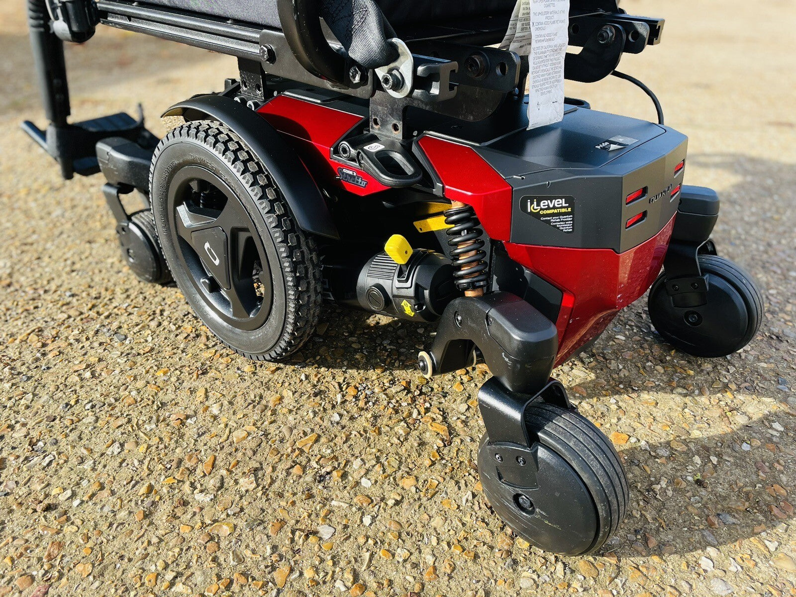 PRIDE QUANTUM EDGE 3 STRETTO 6 MPH ELECTRIC POWER WHEELCHAIR MOBILITY POWERCHAIR