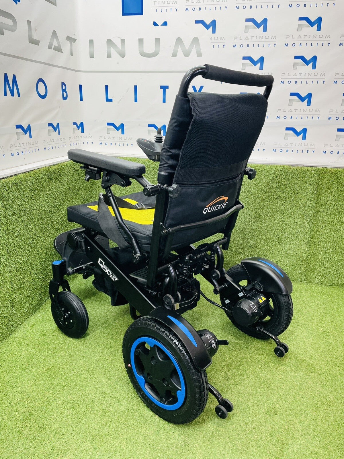 QUICKIE Q50R FOLDING 4MPH TRANSPORTABLE LITHIUM ELECTRIC POWERCHAIR WHEELCHAIR
