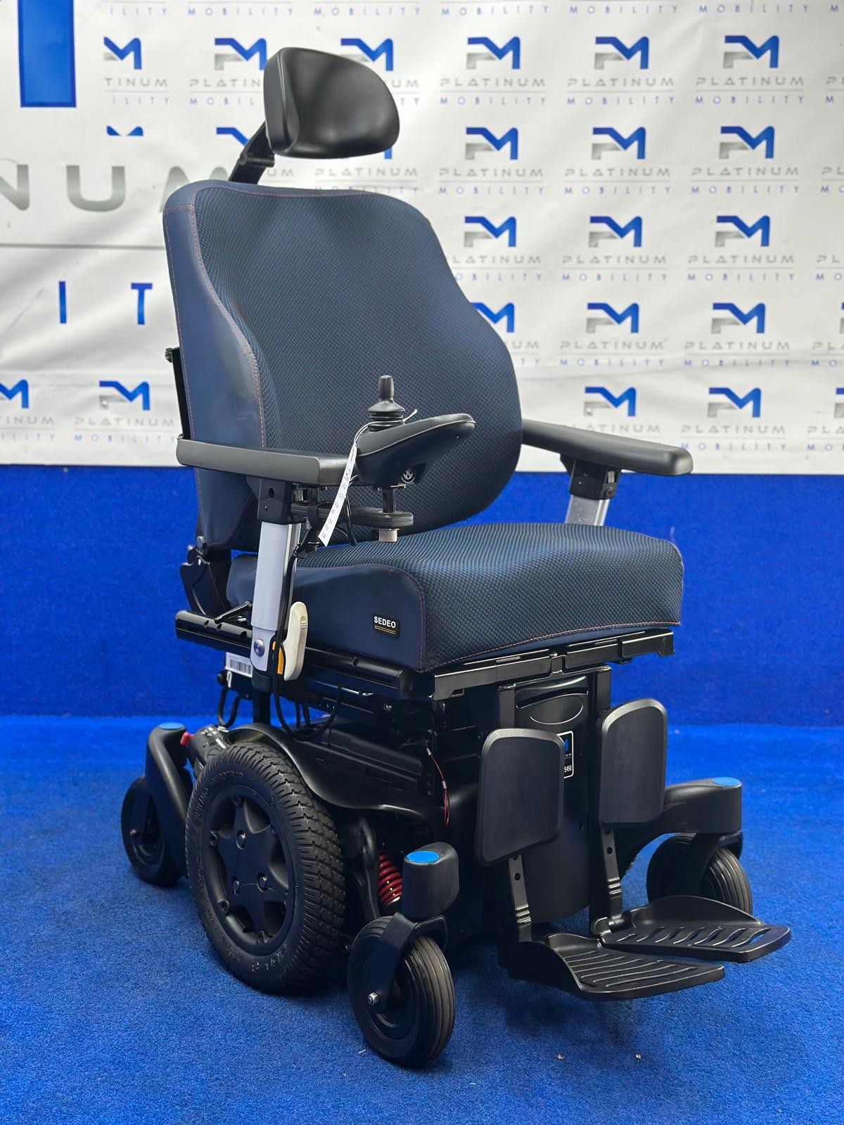 Quickie Q500 M Powerchair – 6mph Riser Electric Wheelchair by Sunrise (1423)
