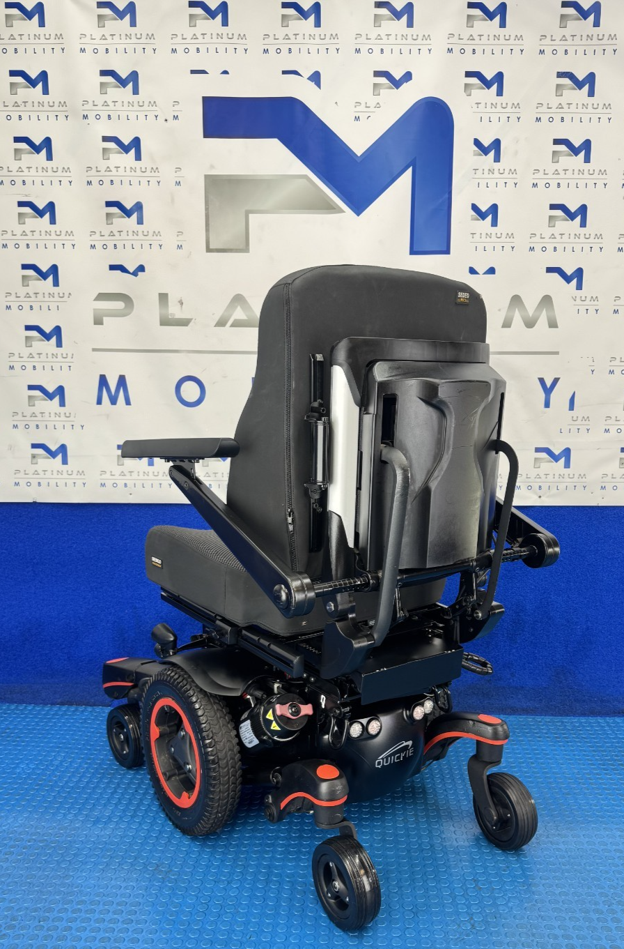 Sunrise Quickie Q700 M 6mph Electric Rise Tilt Legs Recline Wheelchair 2491