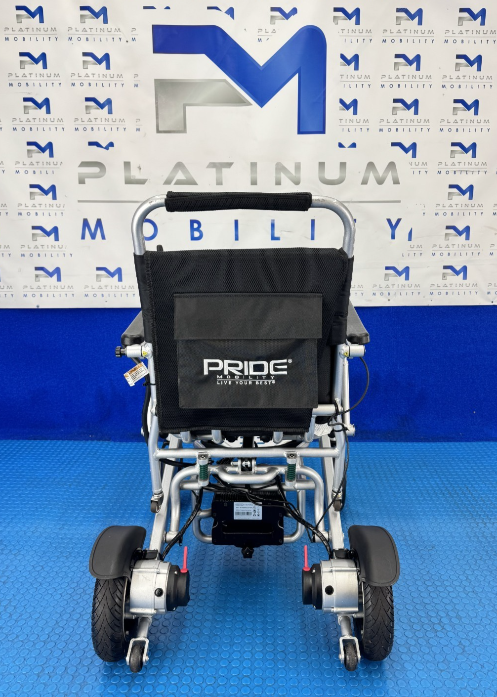 Pride iGo Plus Folding Powerchair 4Mph – Lightweight Electric Wheelchair 2228