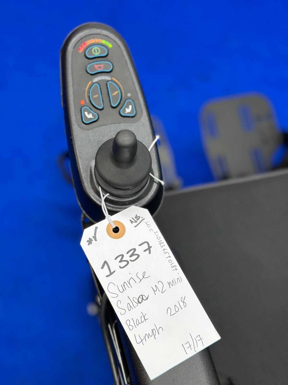 Quickie Sunrise M2 Mini 4Mph Electric Wheelchair Powerchair Riser Attendant 1337