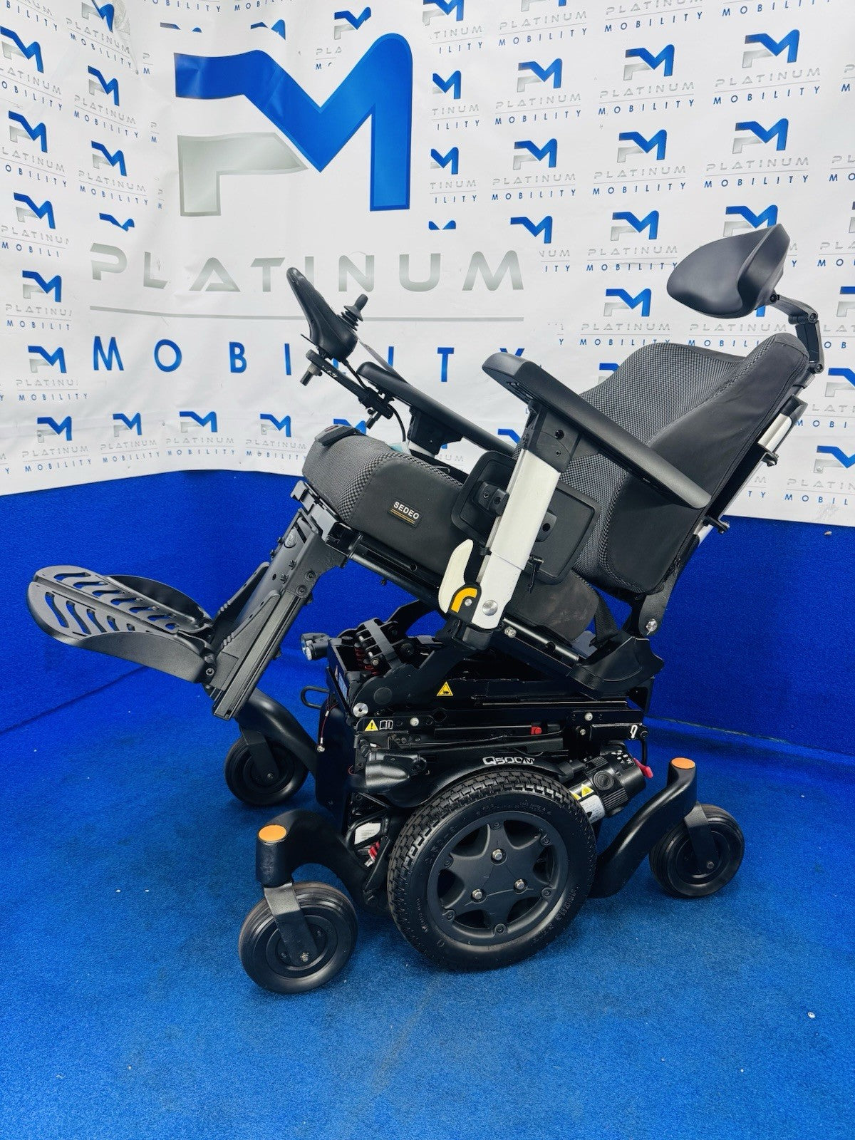 SUNRISE QUICKIE Q500 M 6MPH ELECTRIC WHEELCHAIR RISE MOBILITY POWERCHAIR 1082