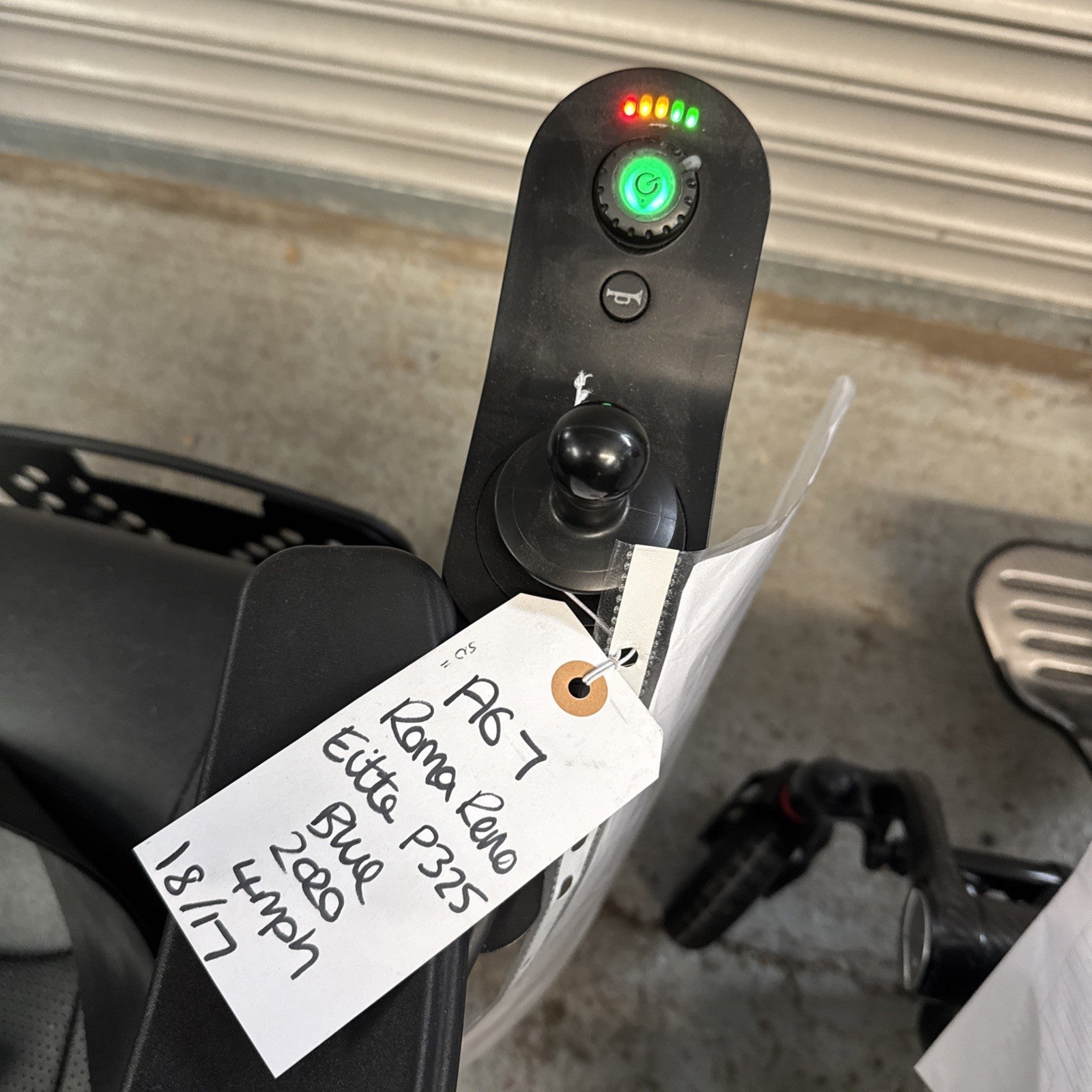 ROMA RENO ELITE 4MPH ELECTRIC MOBILITY POWERCHAIR POWER WHEELCHAIR SCOOTER A67