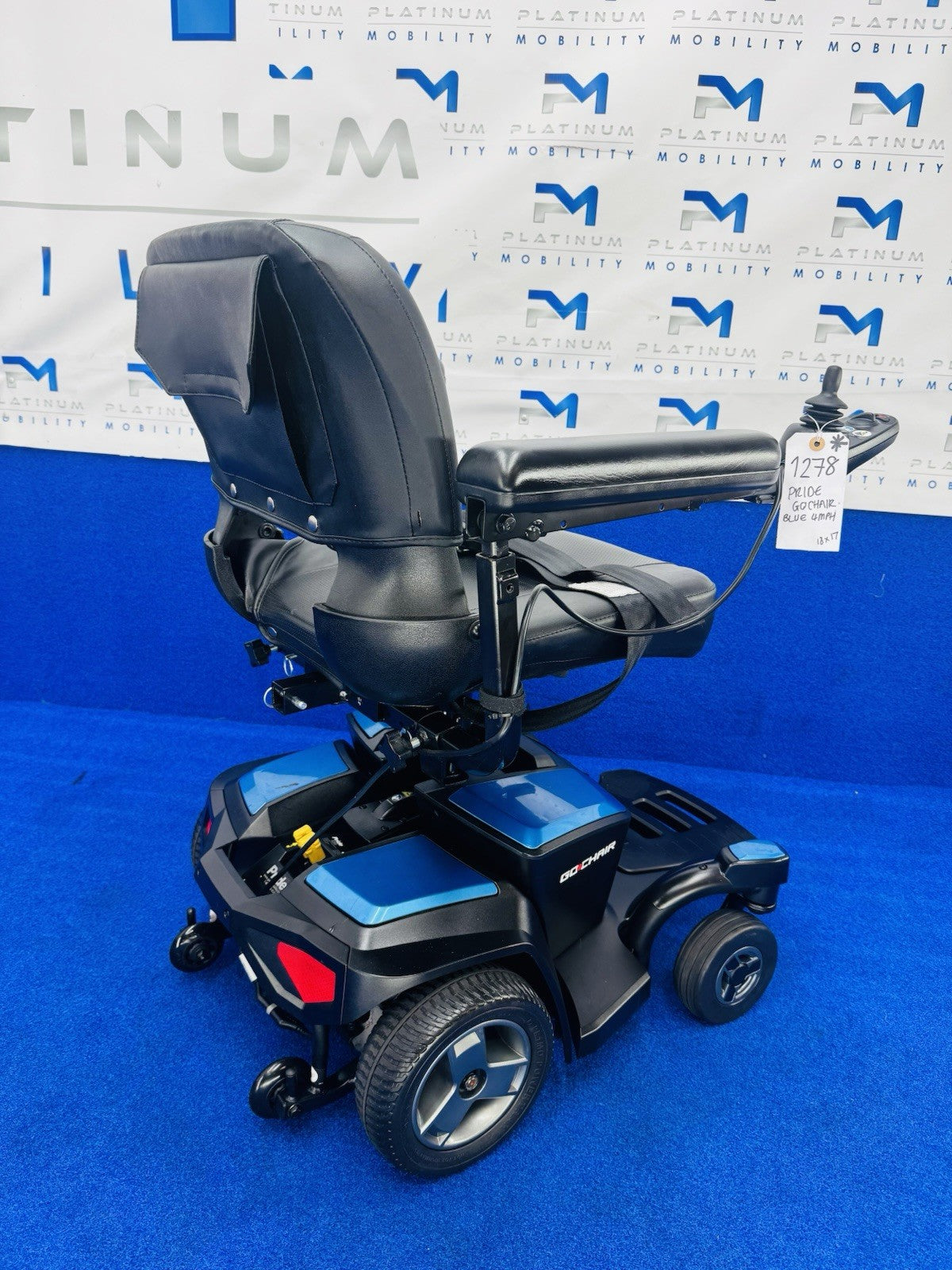 Pride Go Chair Powerchair – 4mph RWD Transportable Electric Wheelchair (1278)