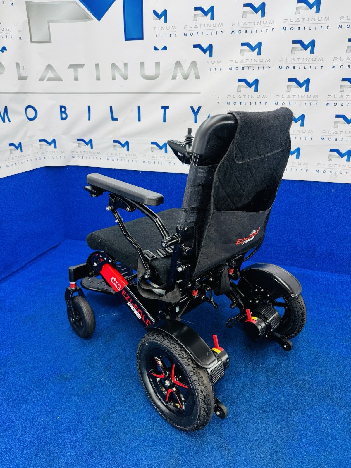 Monach Ezi-FOLD 4 MPH PRO FOLDING ELECTRIC WHEELCHAIR MOBILITY POWERCHAIR 955