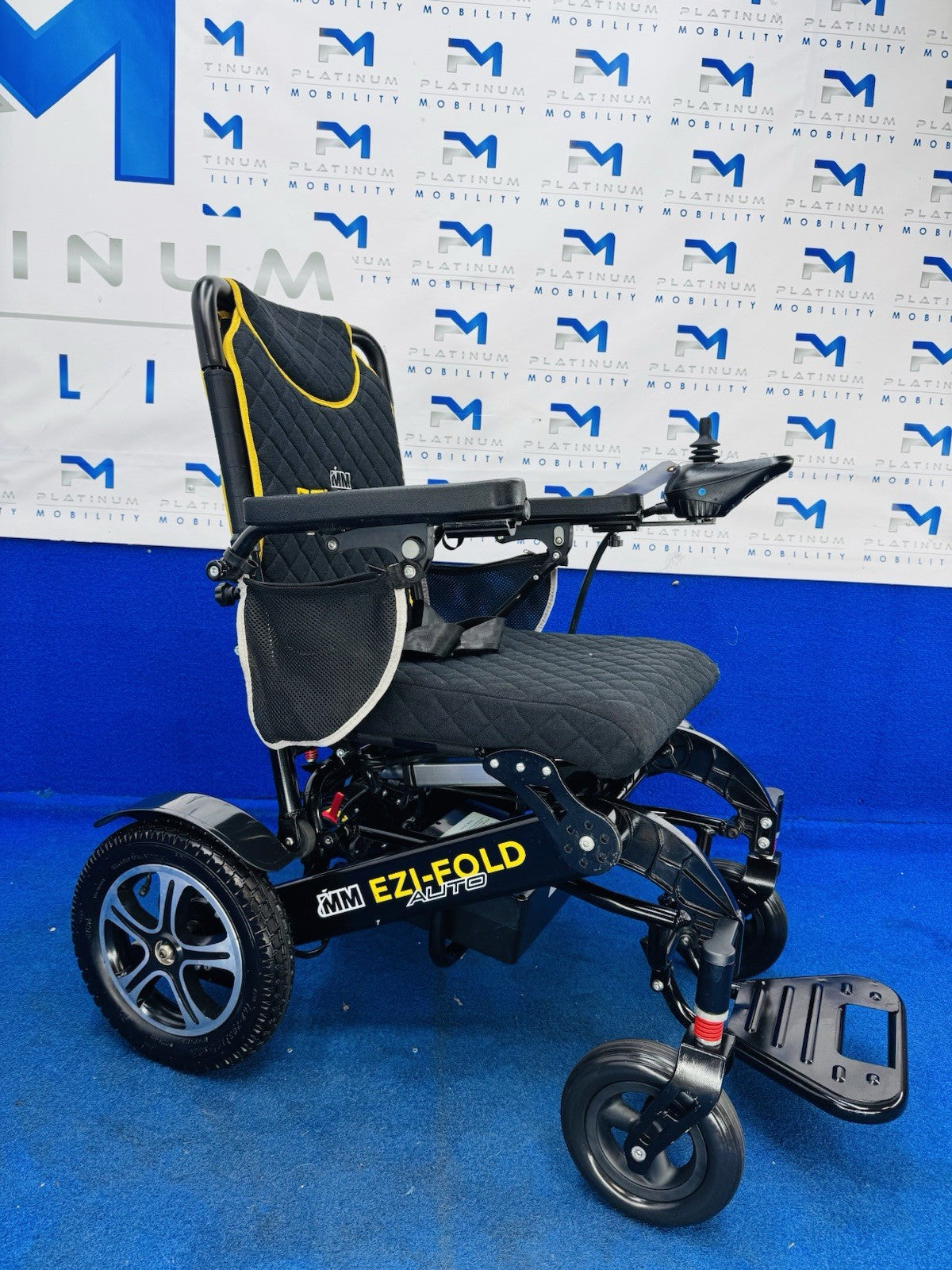 2023 Monarch MM Ezi Fold Electric Wheelchair Powerchair - Auto Fold Fob Control