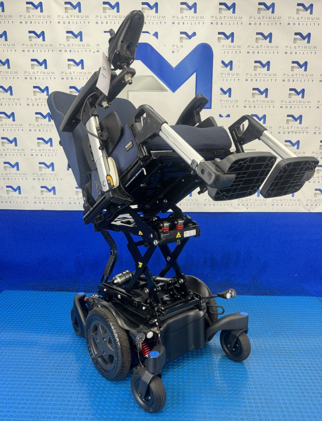 SUNRISE QUICKIE Q500M 6MPH ELECTRIC WHEELCHAIR RISER TILT POWERCHAIR 2384