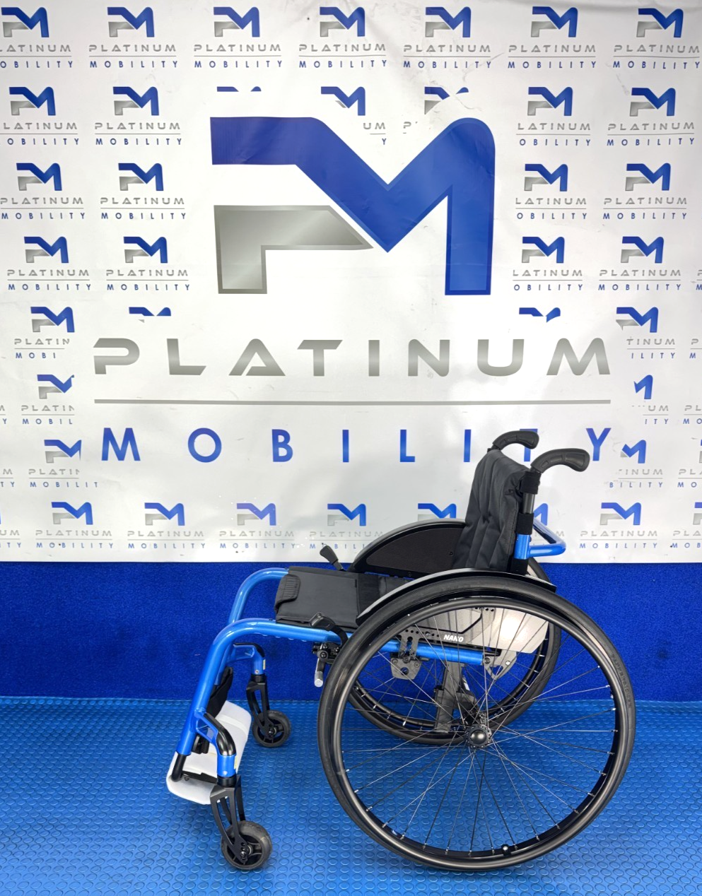 BRAND NEW Meyra Nano Active Manual Wheelchair Blue No VAT Sunrise