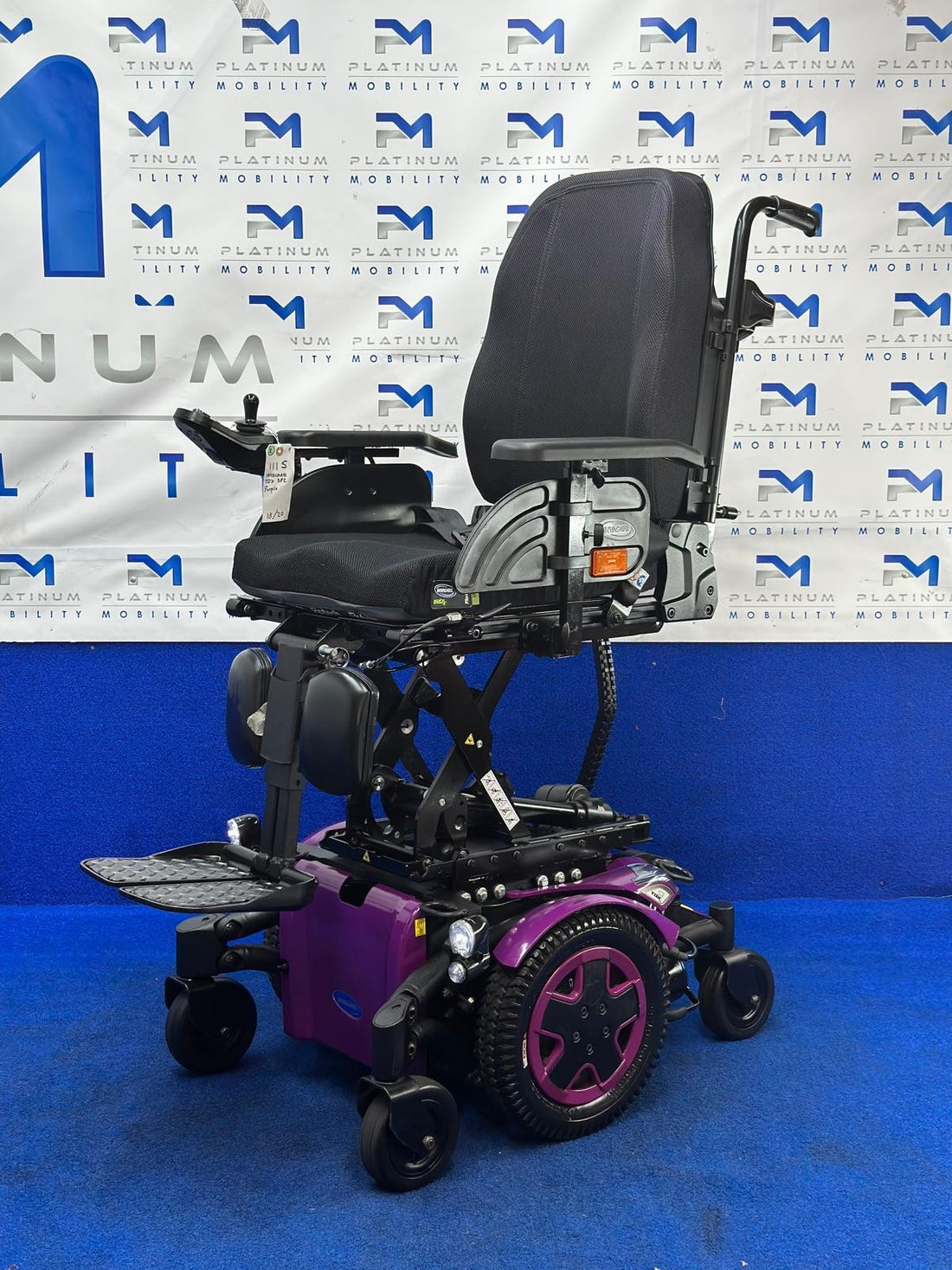 INVACARE TDX SP2 4 MPH MWD RISER ELECTRIC WHEELCHAIR POWERCHAIR MOBILITY 1115