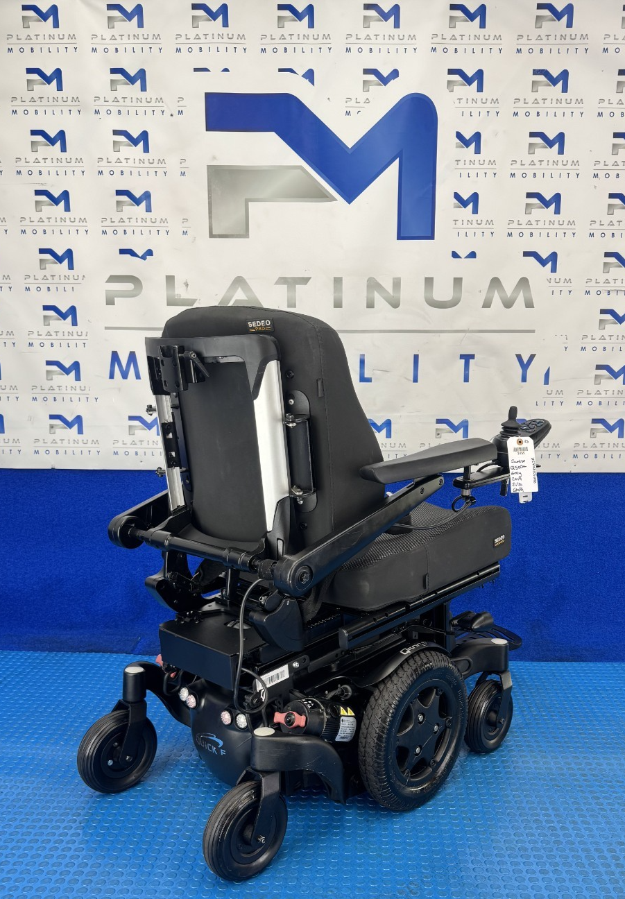 SUNRISE QUICKIE Q500M 6MPH ELECTRIC WHEELCHAIR RISER TILT POWERCHAIR 2455
