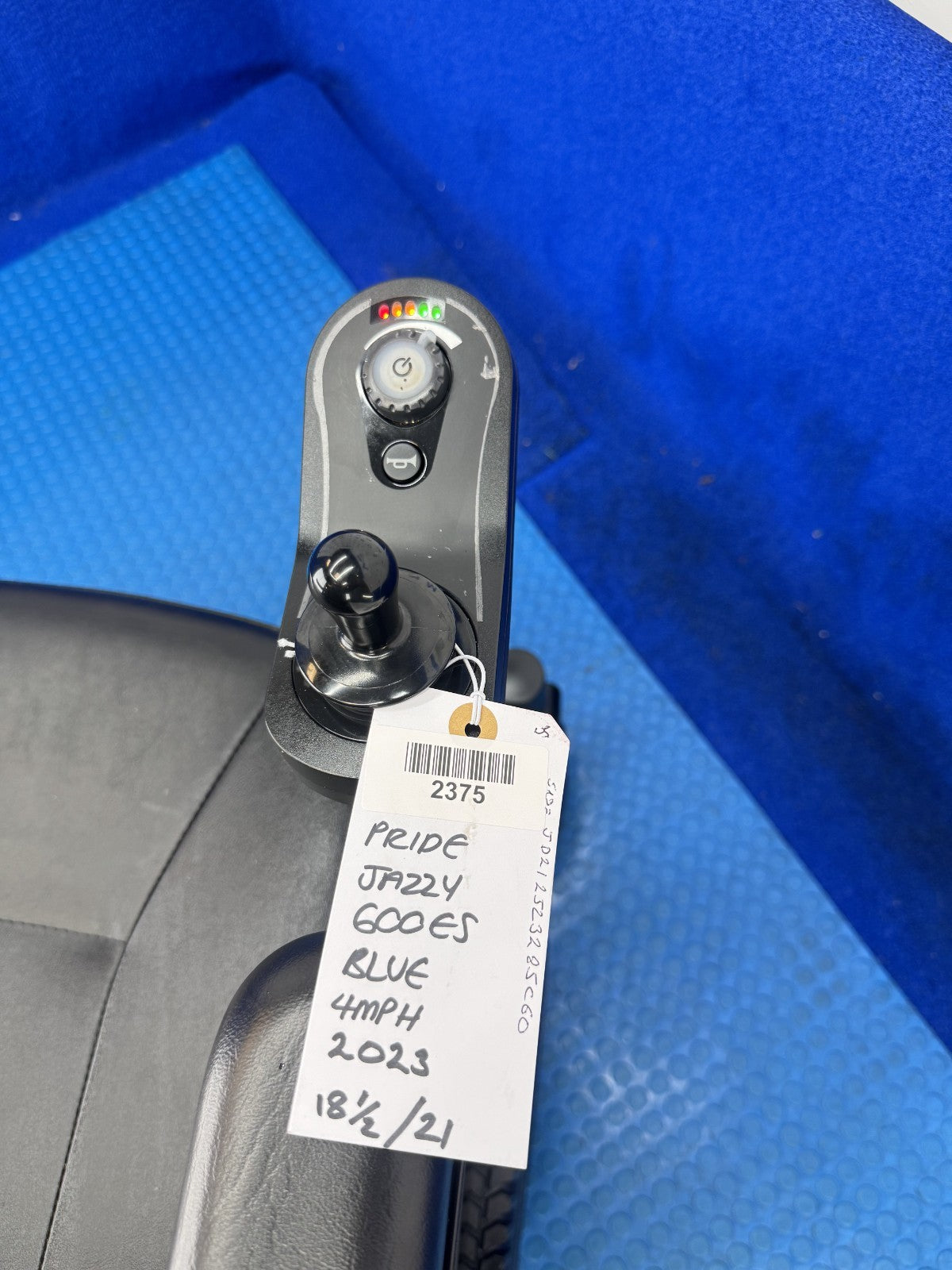 Pride Jazzy 600 ES Electric Wheelchair 4mph New Batteries 2375