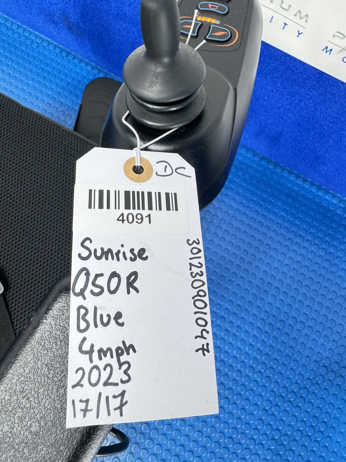 Sunrise Quickie Q50 R Folding Powerchair – 4mph Electric Wheelchair 4091