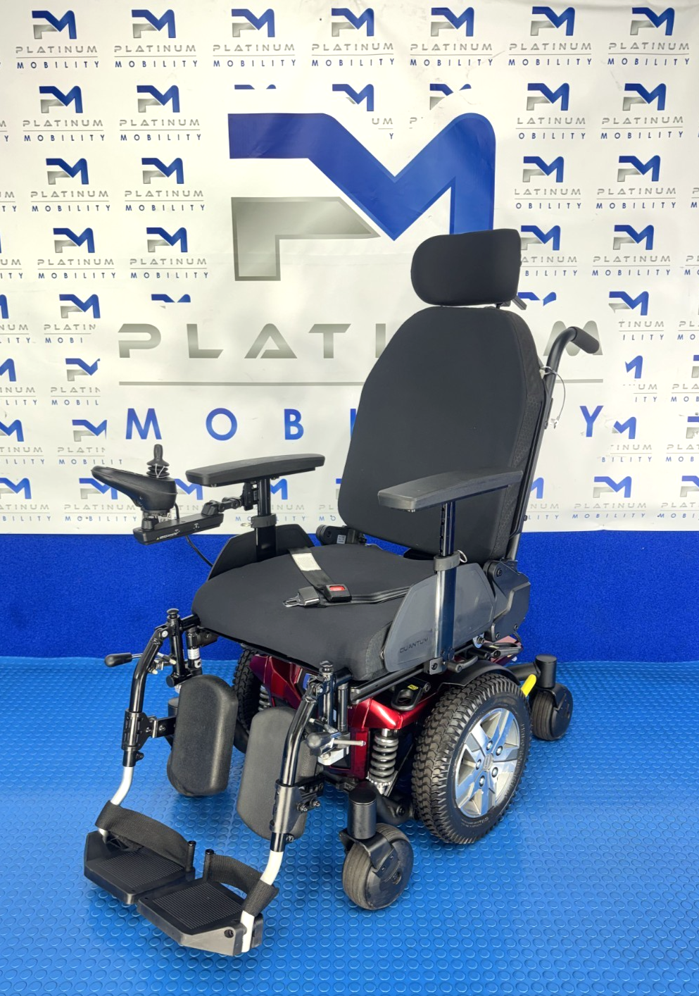 PRIDE QUANTUM Q4 MWD 4MPH ELECTRIC TILT, RECLINE MOBILITY WHEELCHAIR 2777