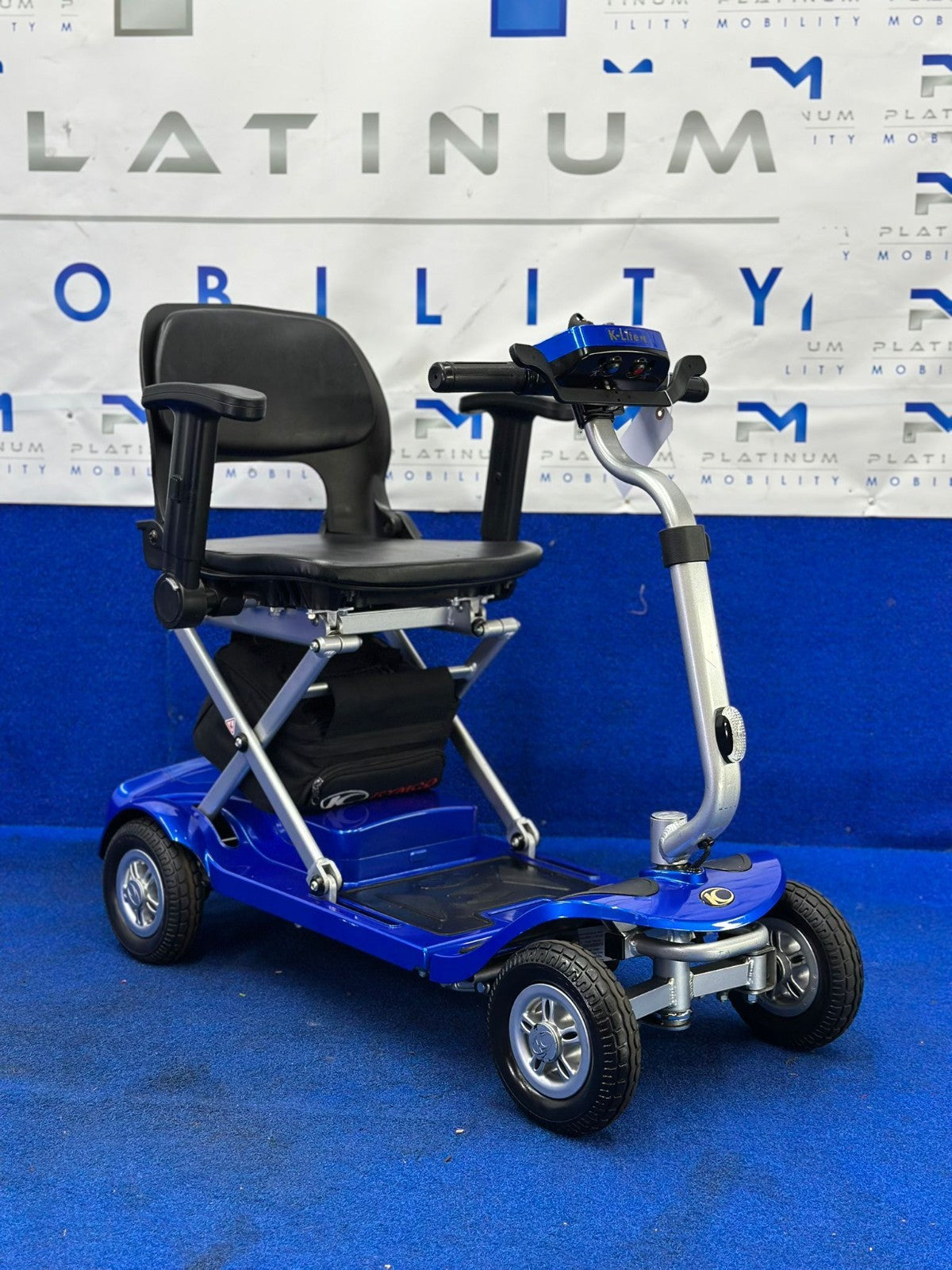 Kymco K-Lite Remote Folding Mobility Scooter Auto Folding Lightweight 4 MPH 1698