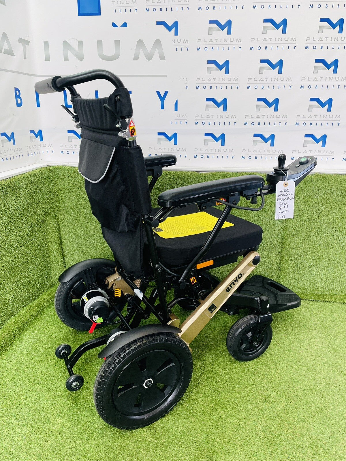 ALBER ERIVO R10 4 MPH ELECTRIC FOLDING MOBILITY WHEELCHAIR POWERCHAIR