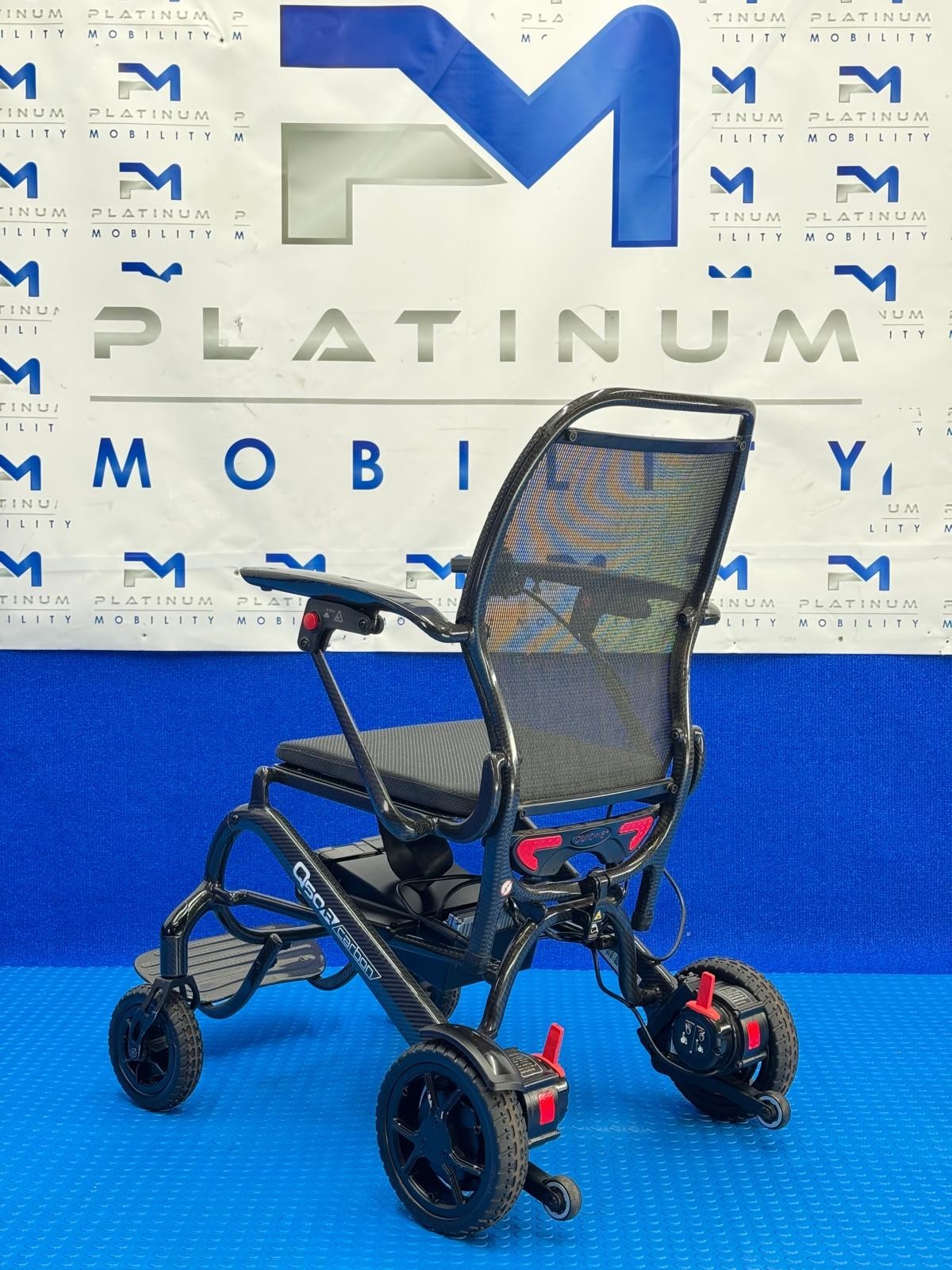 Sunrise QUICKIE Q50R CARBON FIBRE ELECTRIC POWERCHAIR FOLDING 4MPH 1831
