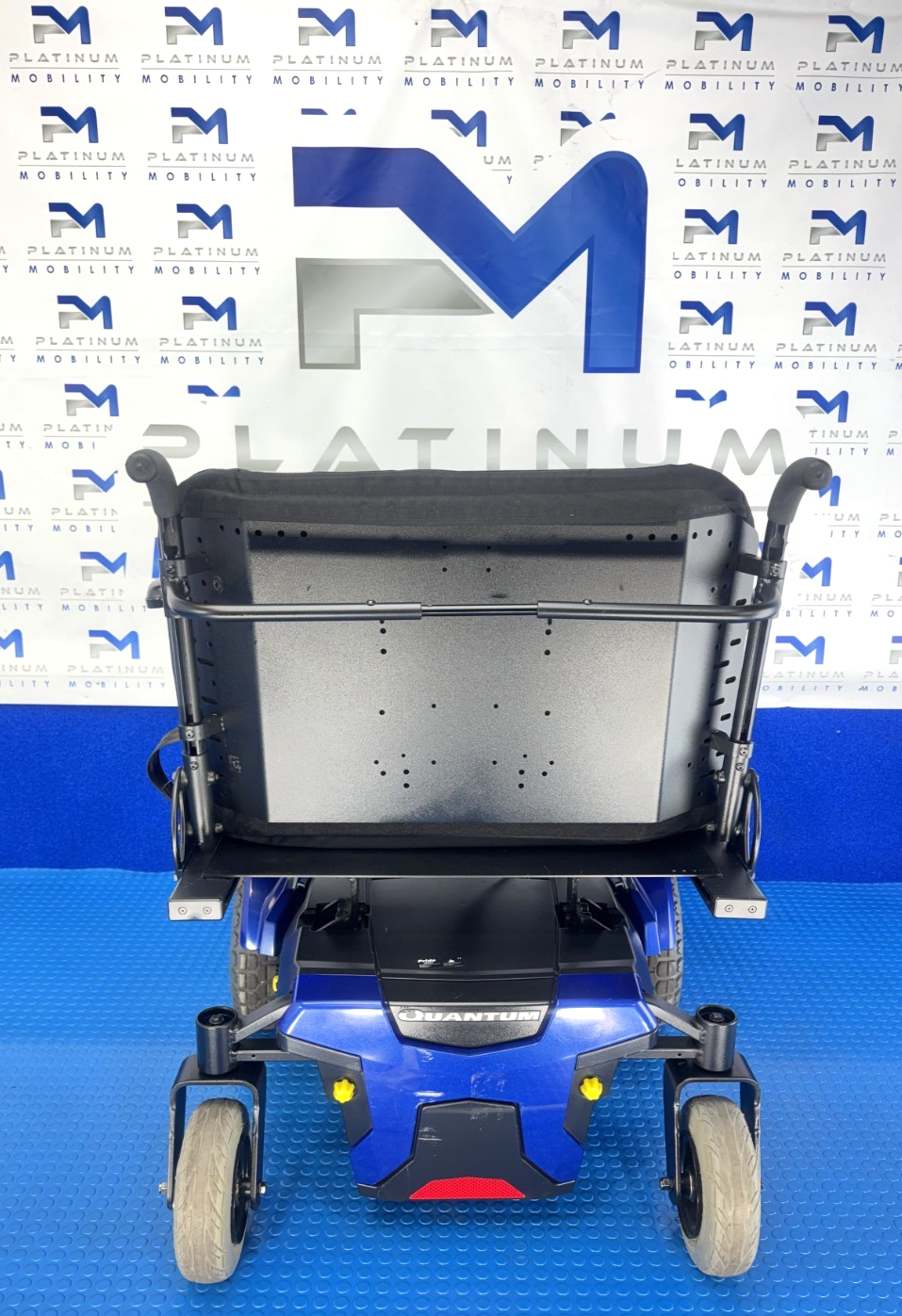 Quantum q1450 Powerchair - FWD 4mph New Batteries Solid Tyres No VAT 2465