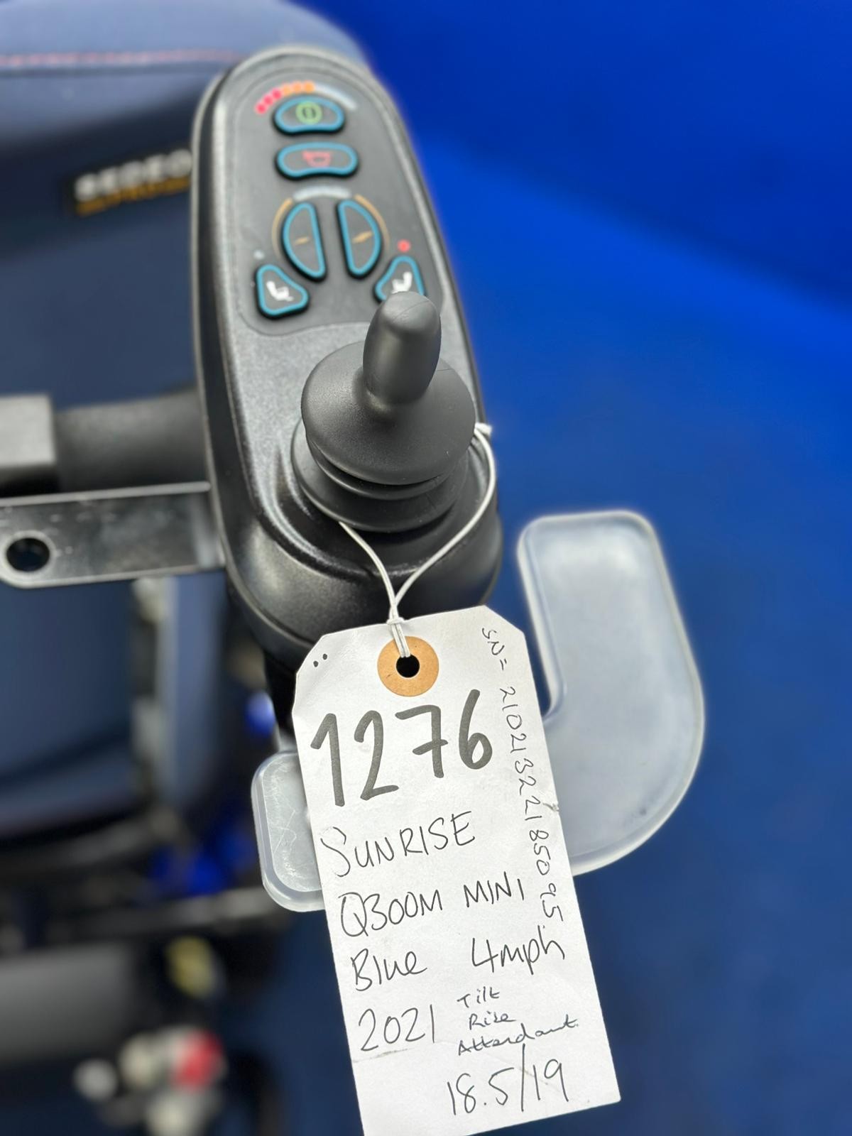 SUNRISE QUICKIE Q300 M 4MPH MOBILITY POWERCHAIR ELECTRIC WHEELCHAIR 1276