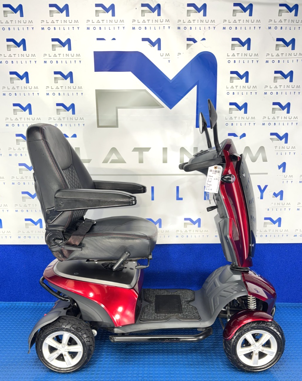 TGA Vita Lite 8mph Mobility Scooter New Batteries Air Tyres No VAT Ref 4104