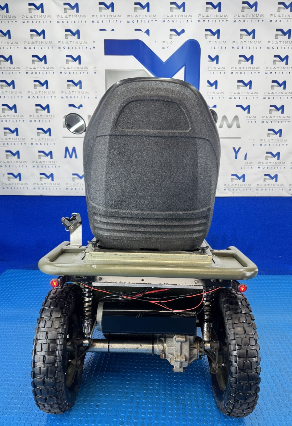 Beamer Tramper 3 Wheeler 8MPH Class 3, All Terrain Mobility Scooter 2484