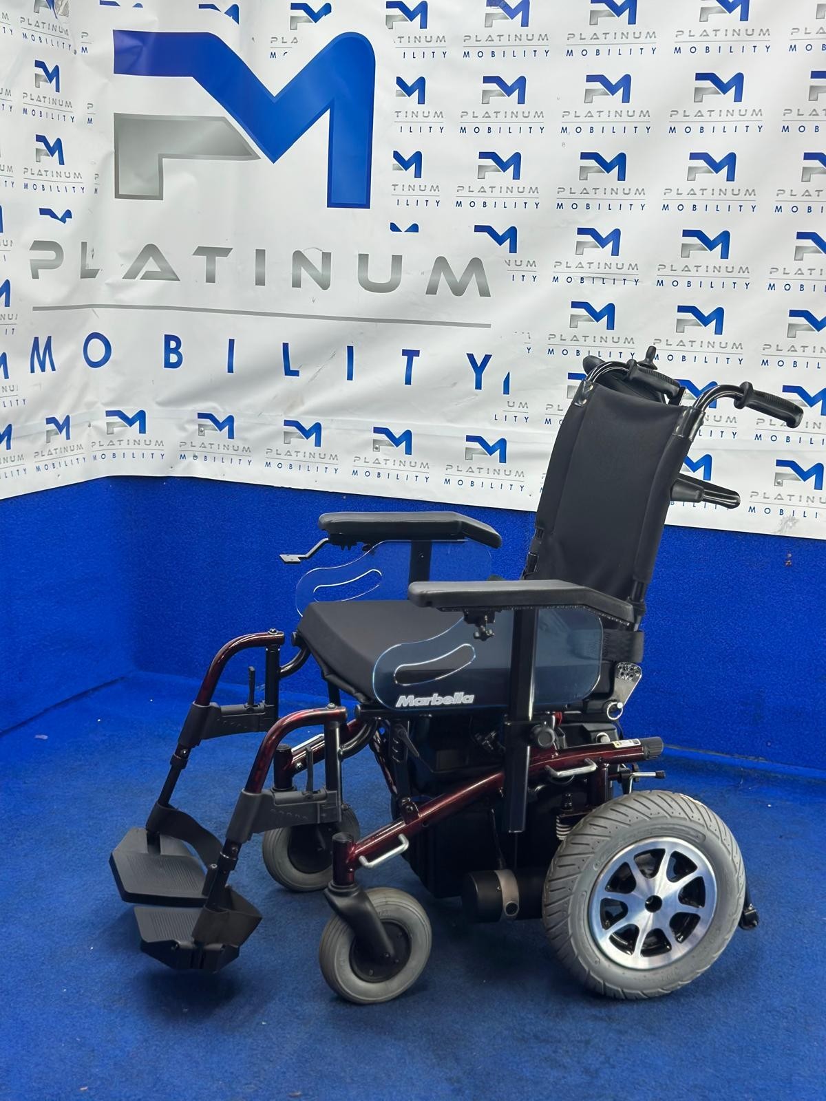 Roma Marbella Powerchair – 4mph Attendant Electric Wheelchair (1255)