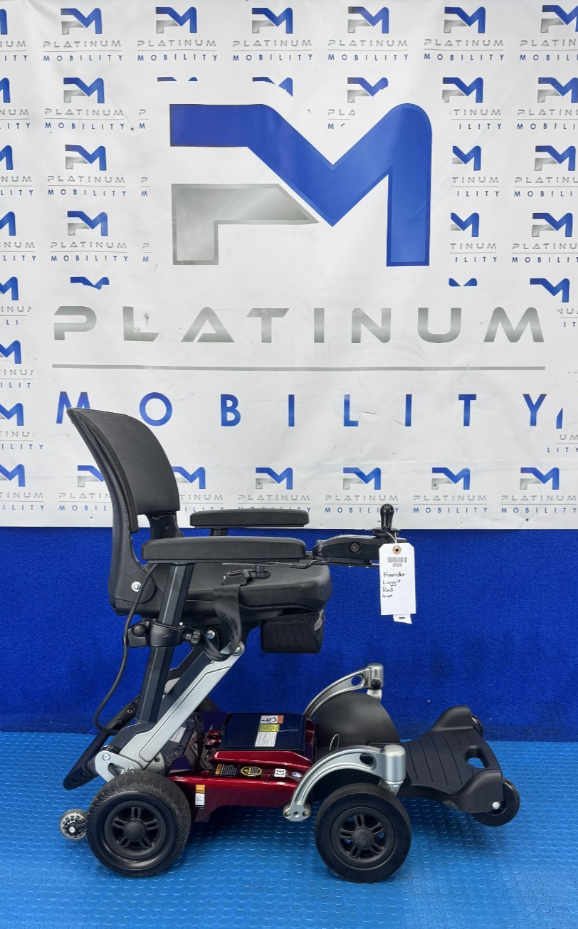 Freerider Luggie Manual Folding Mobility Scooter Lithium Battery 4mph 2926