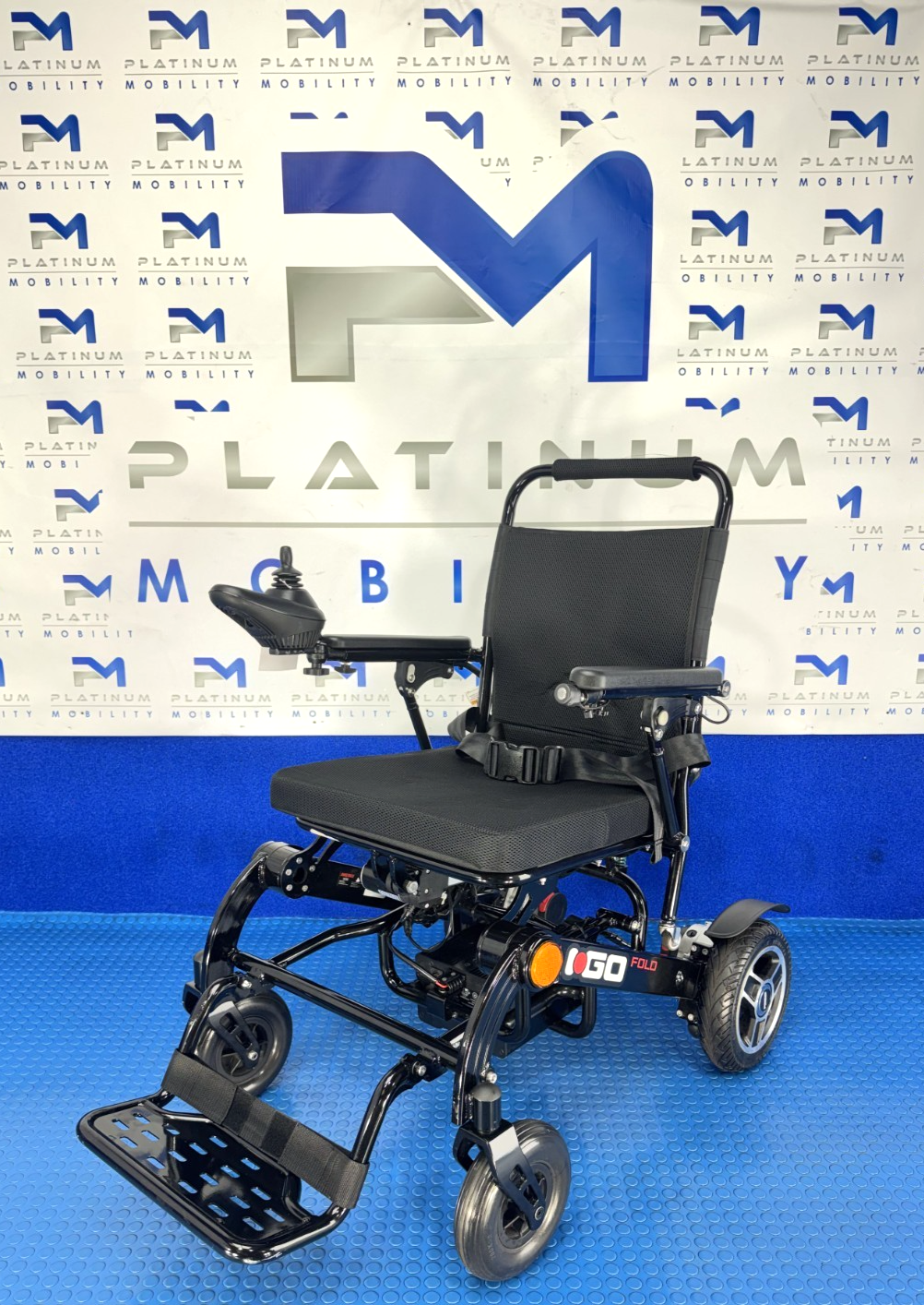 Pride iGo Plus Folding Powerchair 4Mph – Lightweight Electric Wheelchair 1690