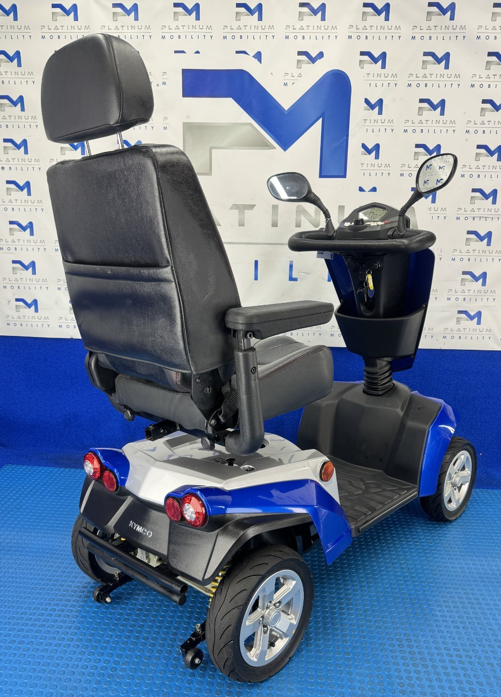 Kymco Maxer Mobility Scooter New Batteries Air Tyres 8mph 2502