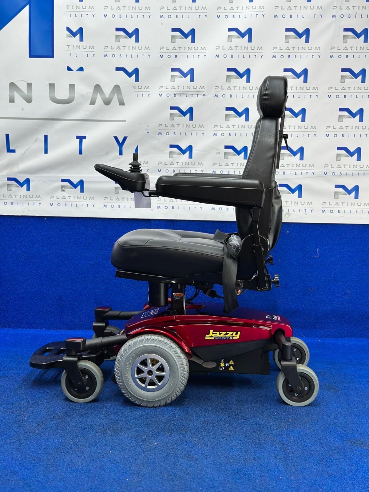 Jazzy Select 6 Powerchair w/ Seat Riser – Electric Wheelchair 4mph