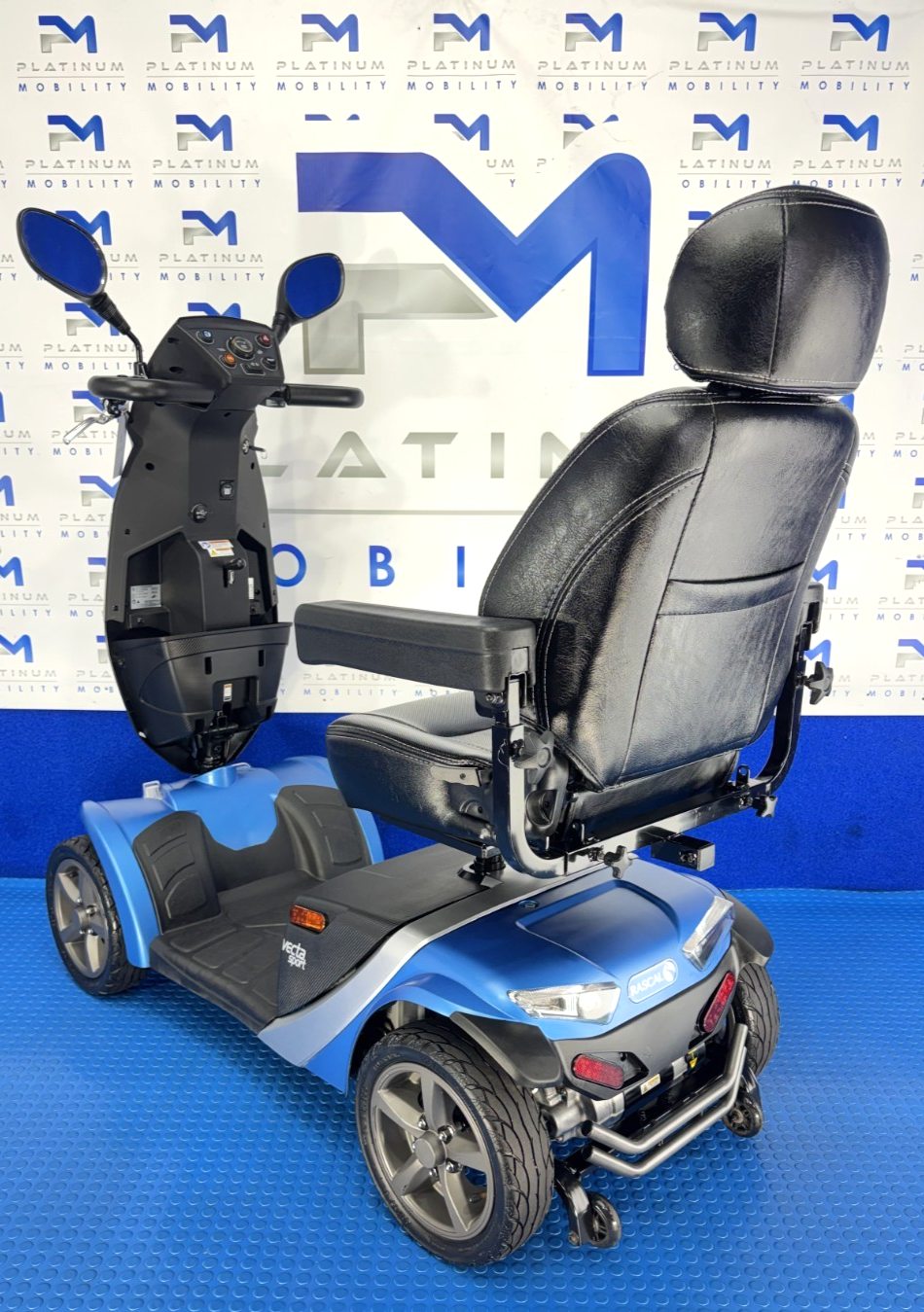 Rascal Vecta Sport Mobility Scooter 8mph Air Tyres New Batteries No VAT 4082
