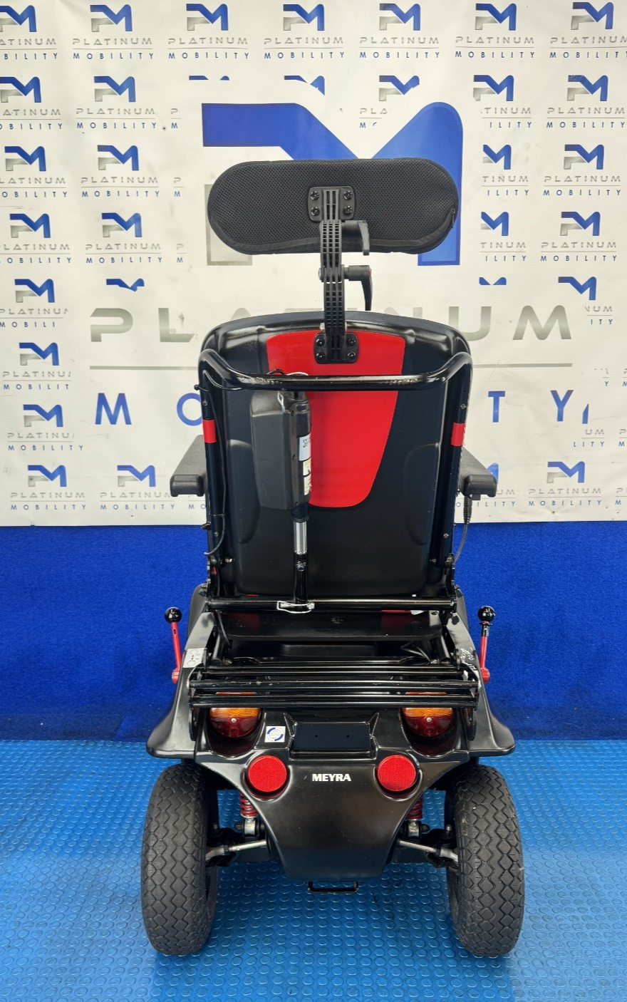 Meyra Optimus RS 2 Rear Wheel Drive 8Mph New Batteries Solid tyres 2640