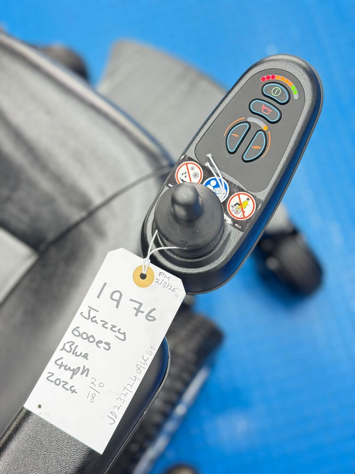 Pride Jazzy 600ES Powerchair – 4mph Electric Wheelchair Mobility Aid 1976