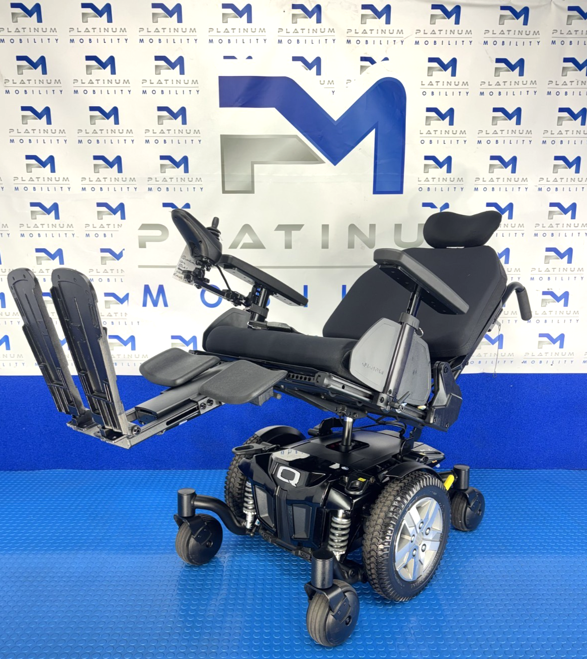 PRIDE QUANTUM Q4 MWD 6MPH ELECTRIC TILT MOBILITY WHEELCHAIR 2982
