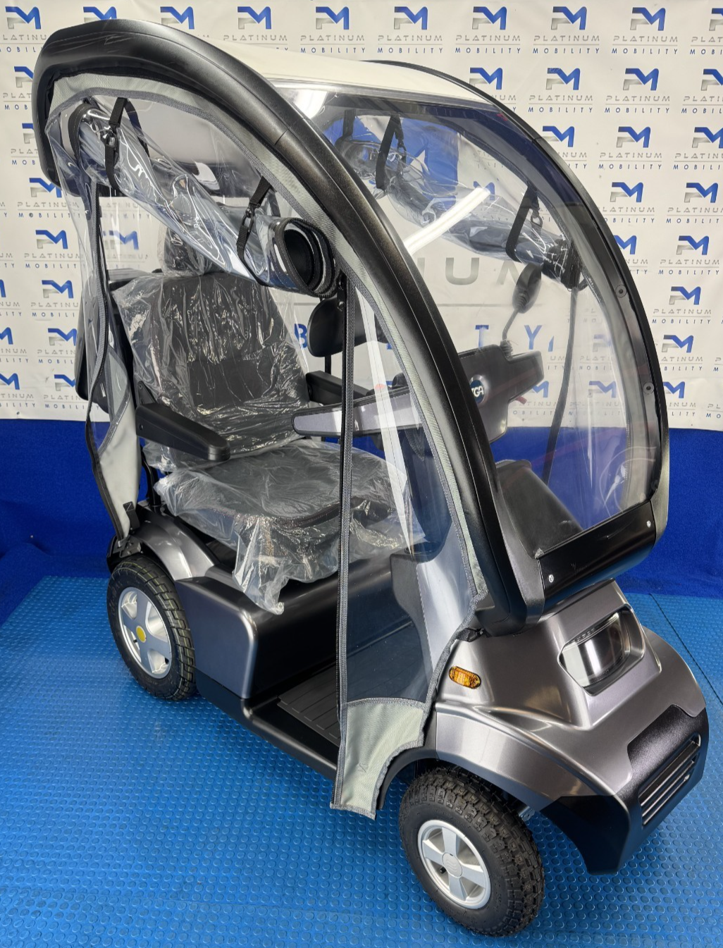 Ex Demo TGA Breeze S4 Canopy 8mph Road Large All Terrain Mobility Scooter 2562