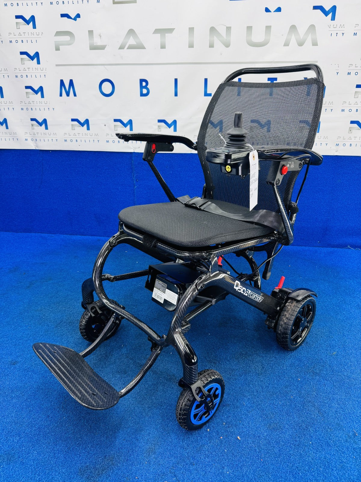 Sunrise QUICKIE Q50R CARBON FIBRE ELECTRIC POWERCHAIR FOLDING 4MPH 1777