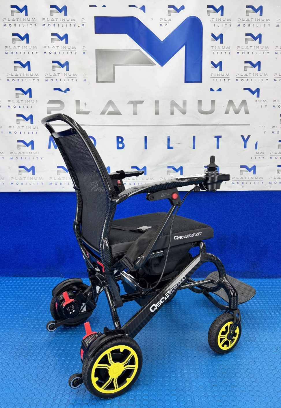 Sunrise Quickie Q50R 14KG Carbon Fibre Electric Wheelchair Powerchair 4MPH 2317