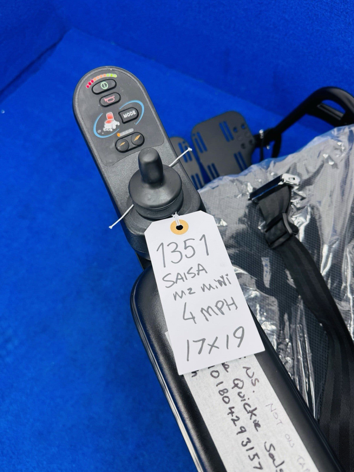 Quickie Salsa M2 Powerchair – 4mph Electric Wheelchair by Sunrise (1351)