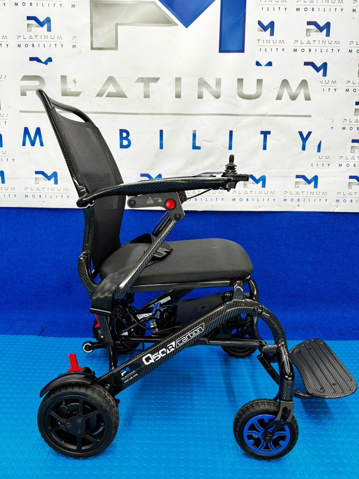 Sunrise Quickie Q50R Carbon Fibre Electric Wheelchair Powerchair 4MPH 1777