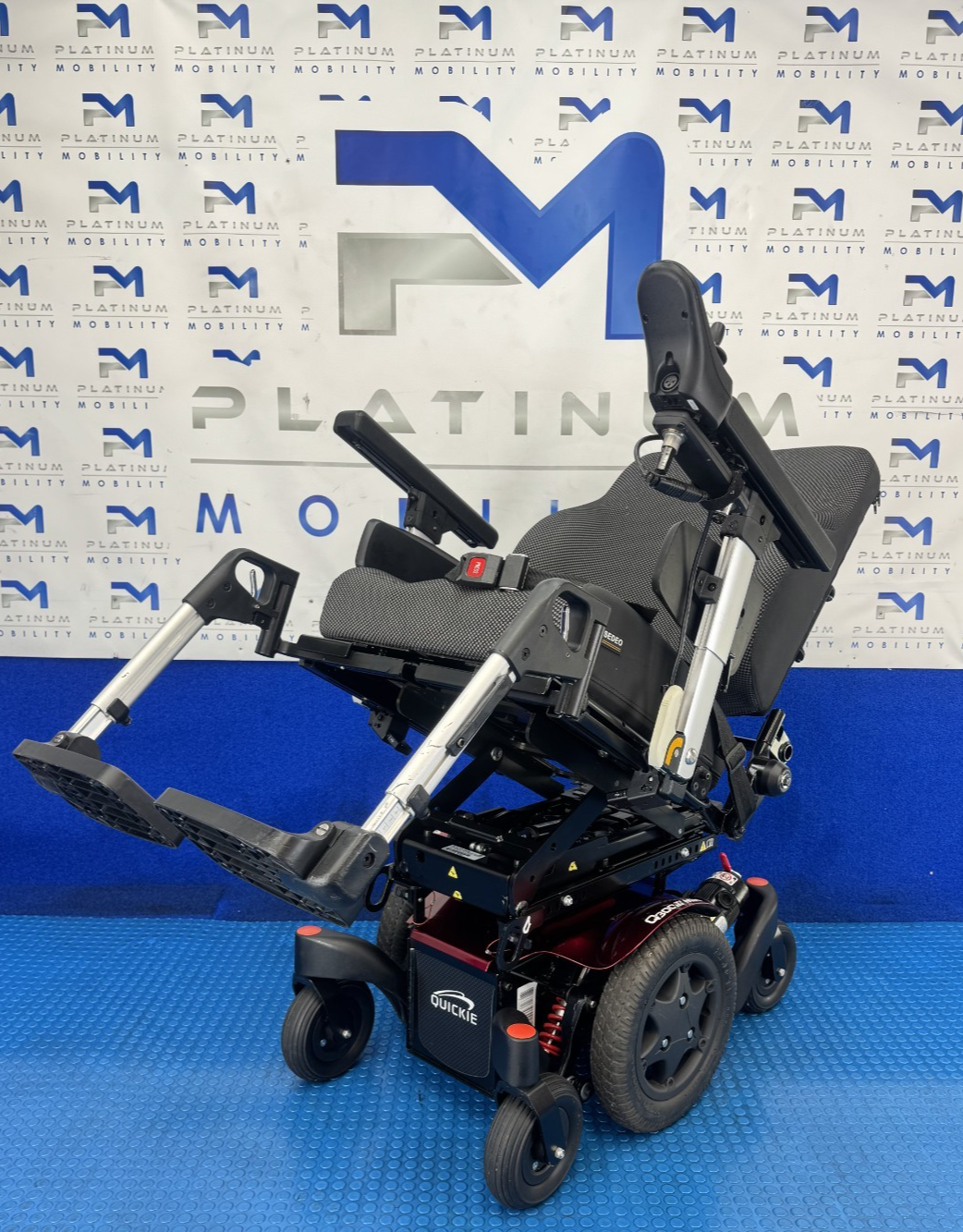 Sunrise Quickie Q300M Powerchair 4 mph Riser, Tilt Electric Wheelchair 2878