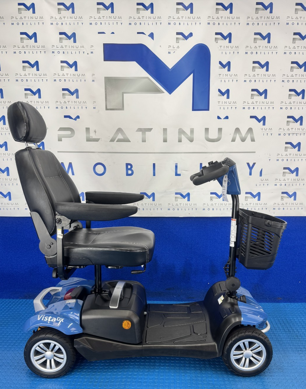 Rascal Vista DX Mobility Scooter New Batteries Solid Tyres 2403