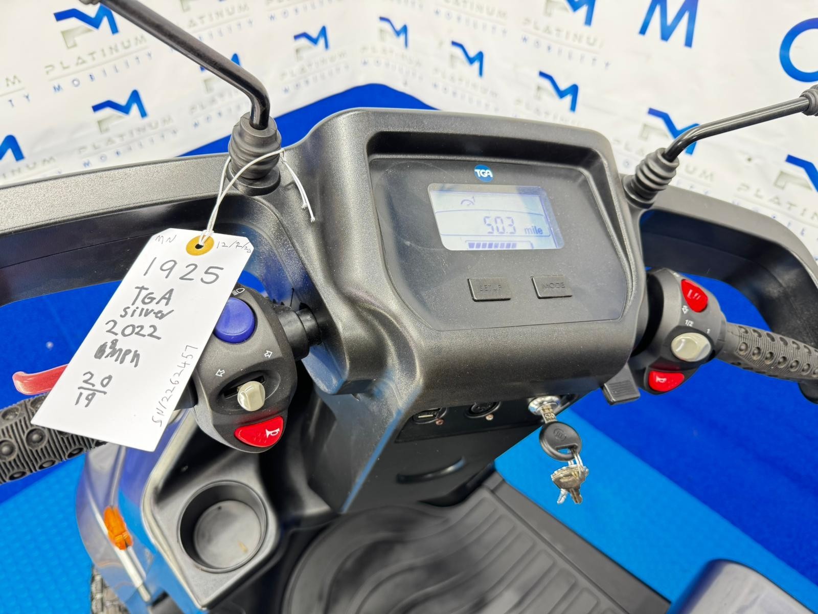 2022 TGA Breeze S4 8MPH All Terrain Mobility Scooter Great Condition 1925