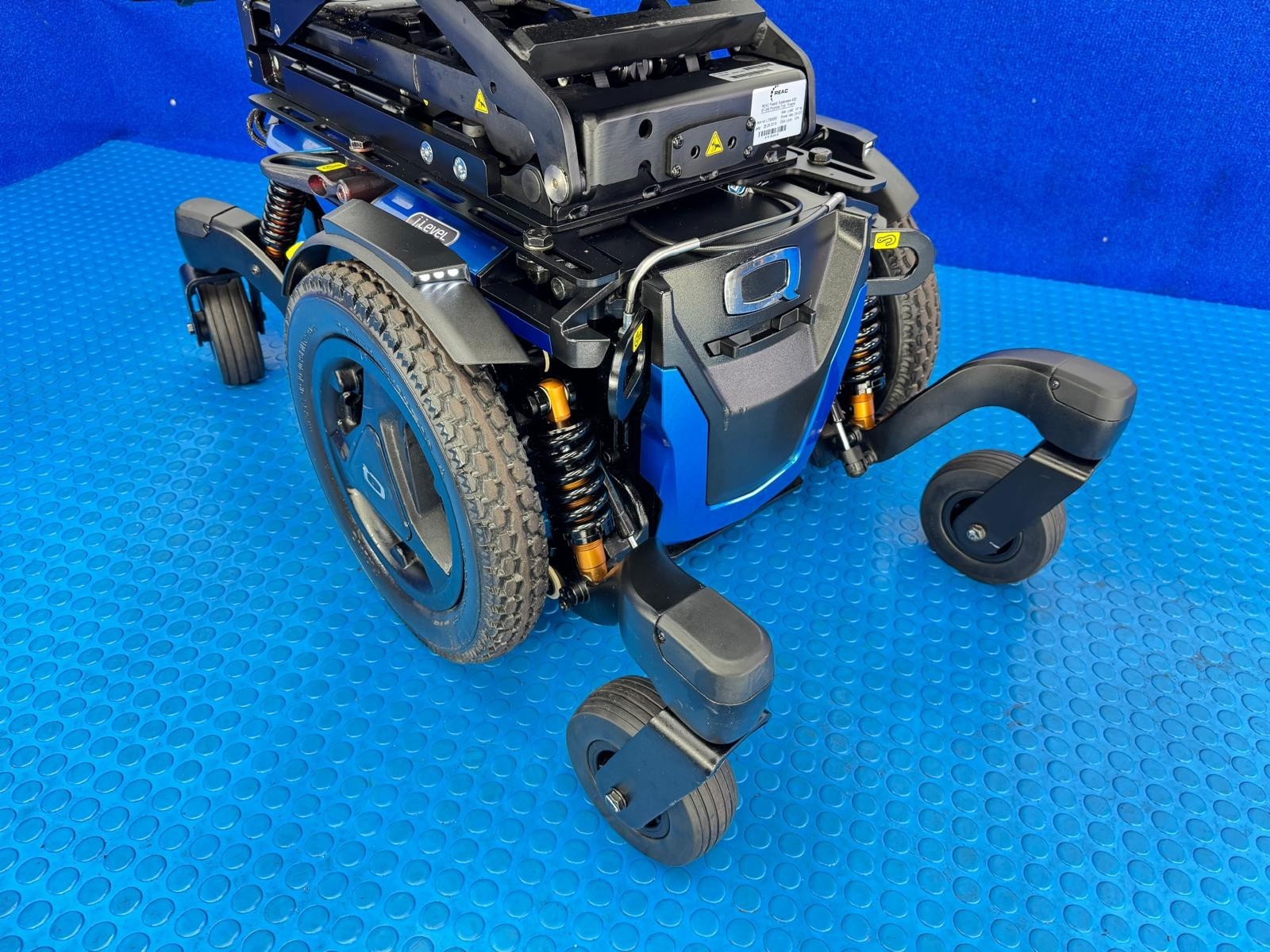 PRIDE QUANTUM EDGE 3 STRETTO 6MPH ELECTRIC POWER WHEELCHAIR POWERCHAIR 1966