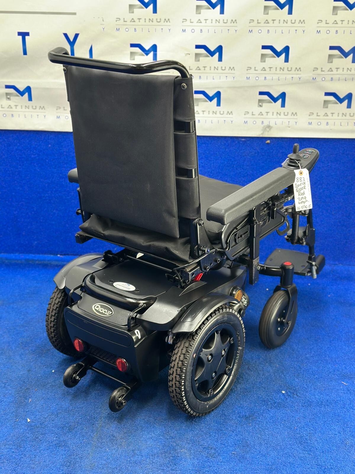 SUNRISE Quickie Q100R 4 MPH Mobility SMALL Electric Wheelchair Powerchair 882